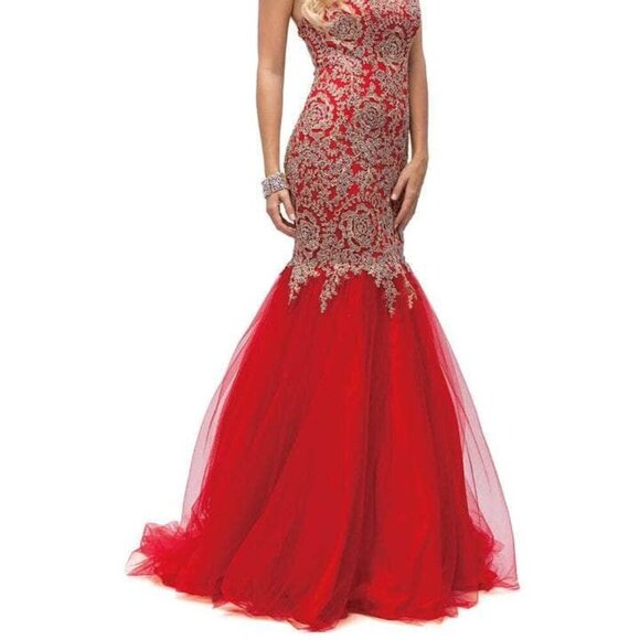 NWT Dancing Queen Bridal 9932 Evening Dress White in Size XS - Picture 2 of 4